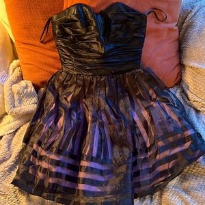 Betsey Johnson strapless dress